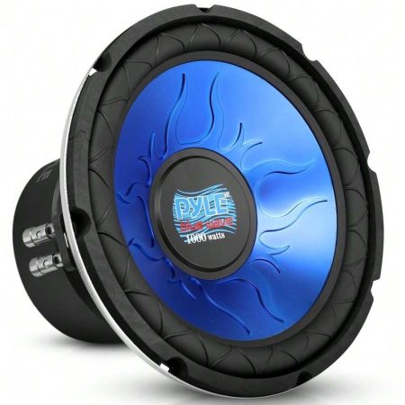 NUTRICHEF Pyle 10'' 1000 Watt DVC Subwoofer Black