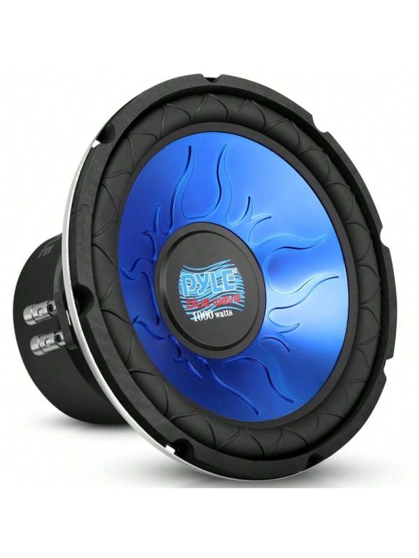 NUTRICHEF Pyle 10'' 1000 Watt DVC Subwoofer Black